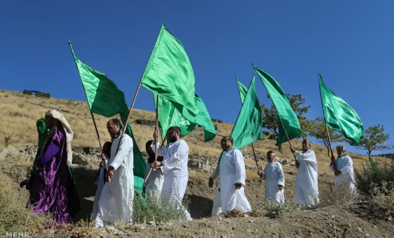 نمایش بازسازی واقعه غدیر خم