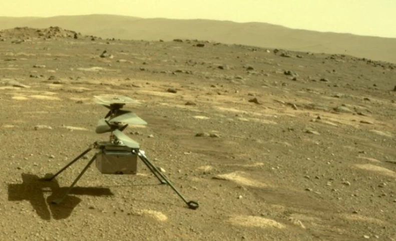 ریزبالگرد اینجنیوئیتی ناسا روی مریخ نشست