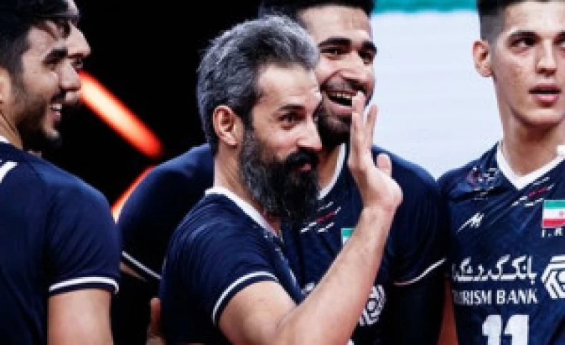 هت تریک والیبال ایران در هفته دوم