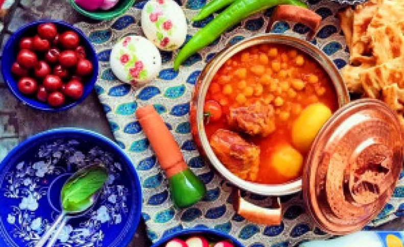 سبزی معطری که تو آبگوشت میریزن