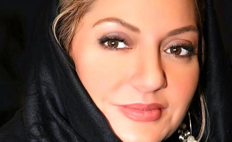 تصویری از مهناز افشار در کنارخواننده آلمانی