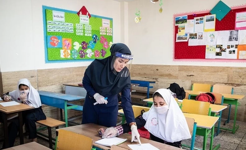 مدارس این استان مازندران حضوری شد