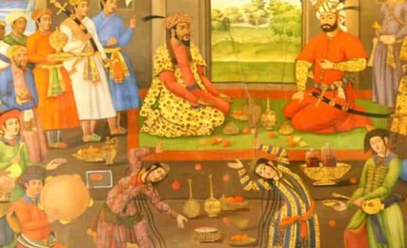 جشن میانه پاییز ایرانی ها در برگریزان