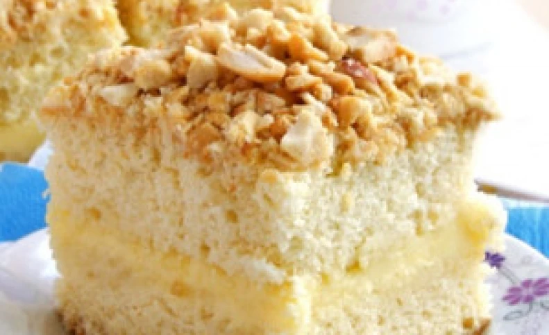 طرز تهیه کیک خیس موز و گردو خوشمزه و لذیذ
