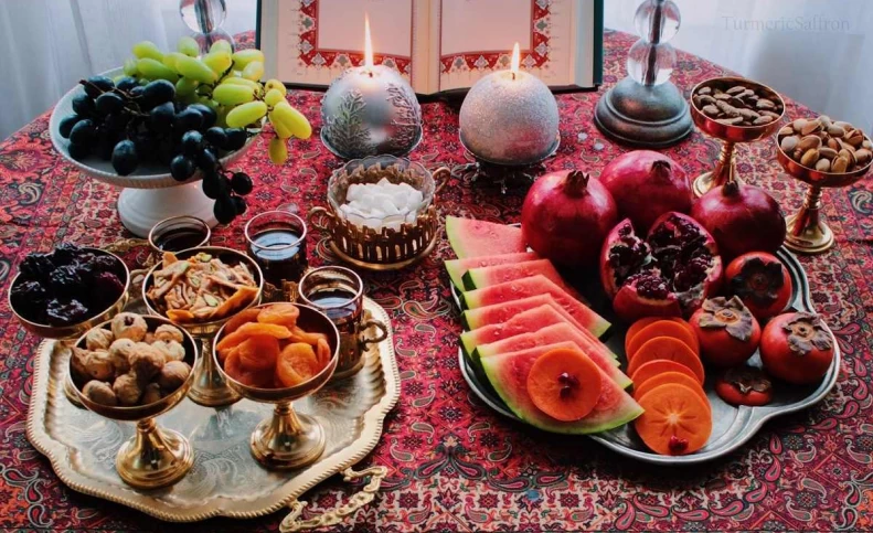 جدیدترین تزیینات شب یلدا + تزیین میوه و سفره آرایی شب چله