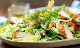 طرز تهیه سالاد مرغ و کاهو