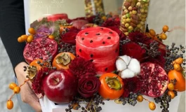 تزیین میز شب یلدا