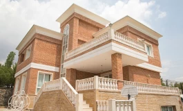 رومی نمای ترکیبی سنگ و آجر نسوز [انواع طرح های جدید و مدرن]